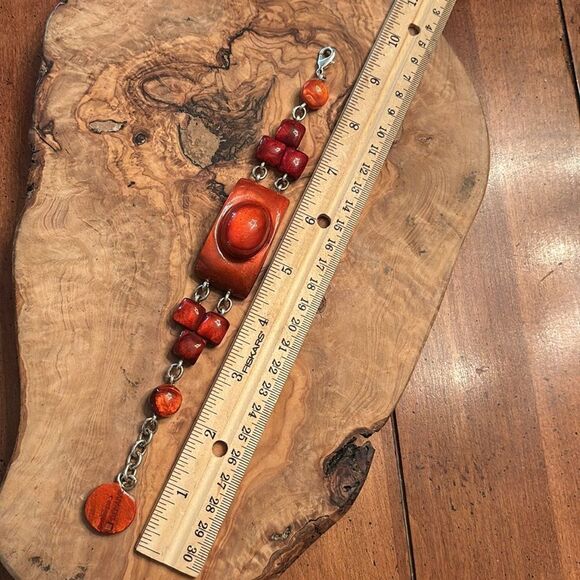 Dominique Denaive Paris Haute Couture Handcrafted Resin Bracelet - Picture 4 of 5